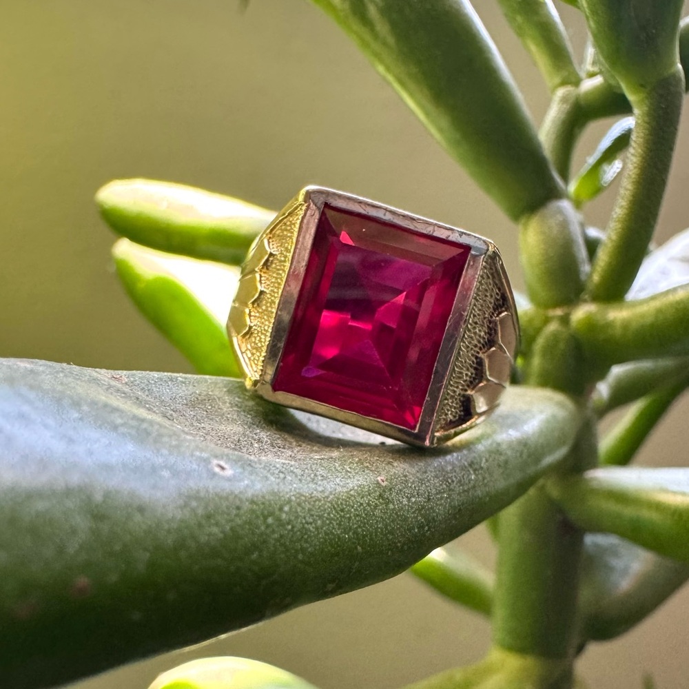 14k Ruby Ring - image 2